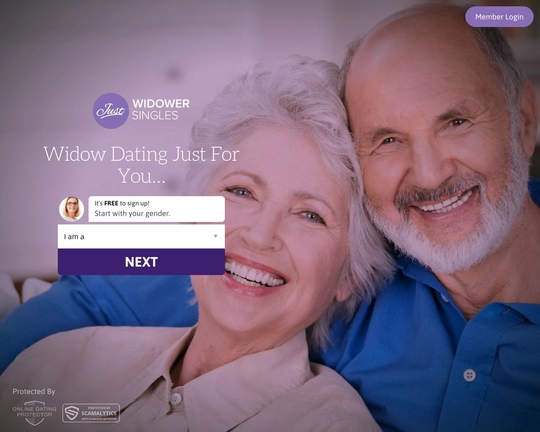 Just Widower Singles Logo