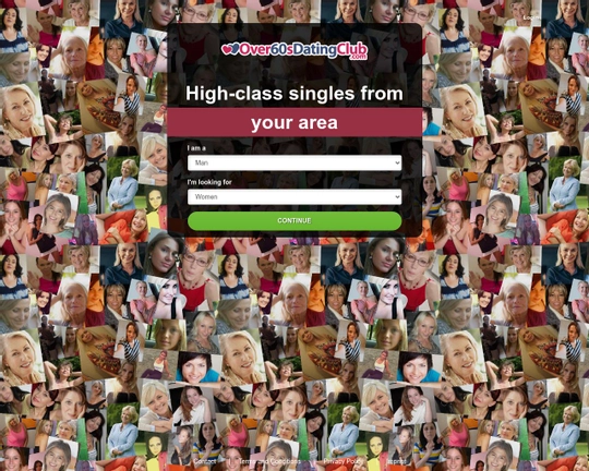 Over 60s Dating Club Logo