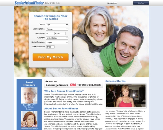 Senior Friendfinder